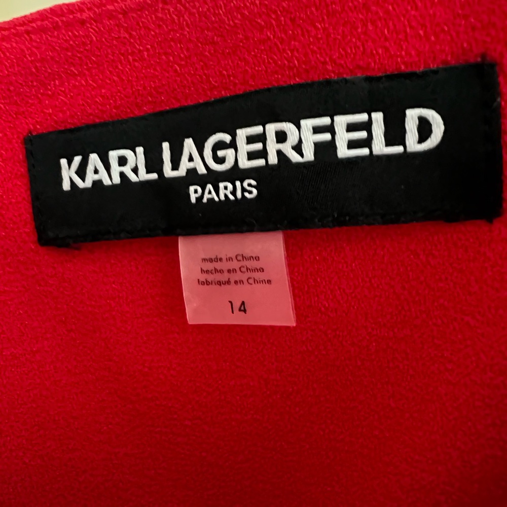 Karl Lagerfeld Drop Waist Dress - Picture 4 of 4